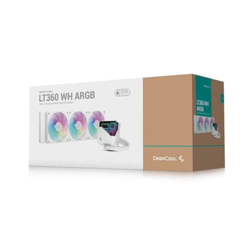 Tản nhiệt nước DEEPCOOL LT360 ARGB WH - White