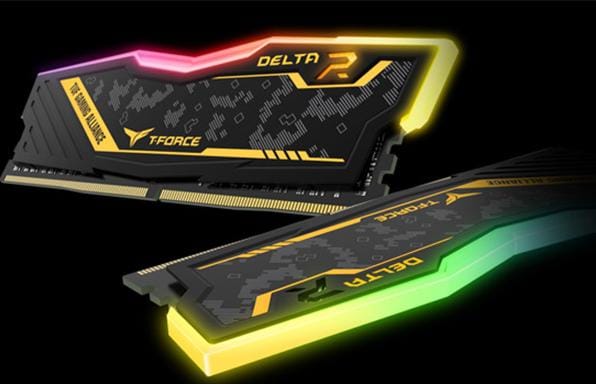 RAM Desktop TEAMGROUP DELTA TUF RGB (TF9D48G3200HC16C01) 8GB (1x8GB) DDR4 3200MHz