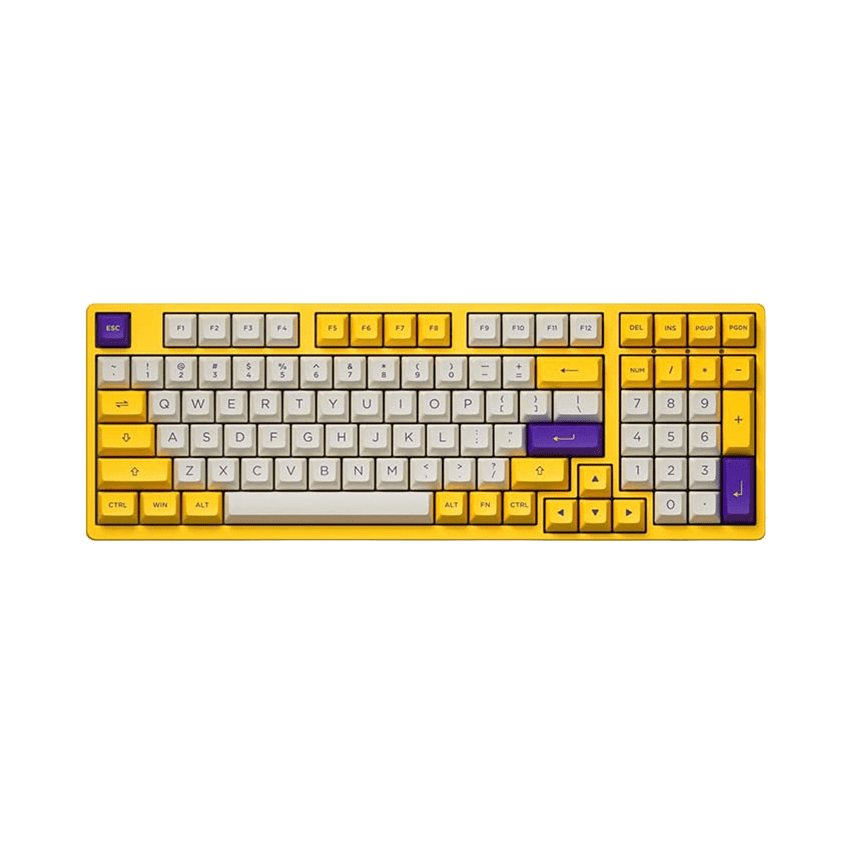 Bàn phím AKKO 3098S Los Angeles (Rainbow LED/ASA profile/V3 Creamy Yellow Pro)