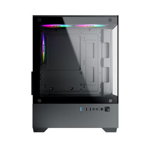 Vỏ case XIGMATEK VIEW II 3F Black (mATX/ 3 fan)