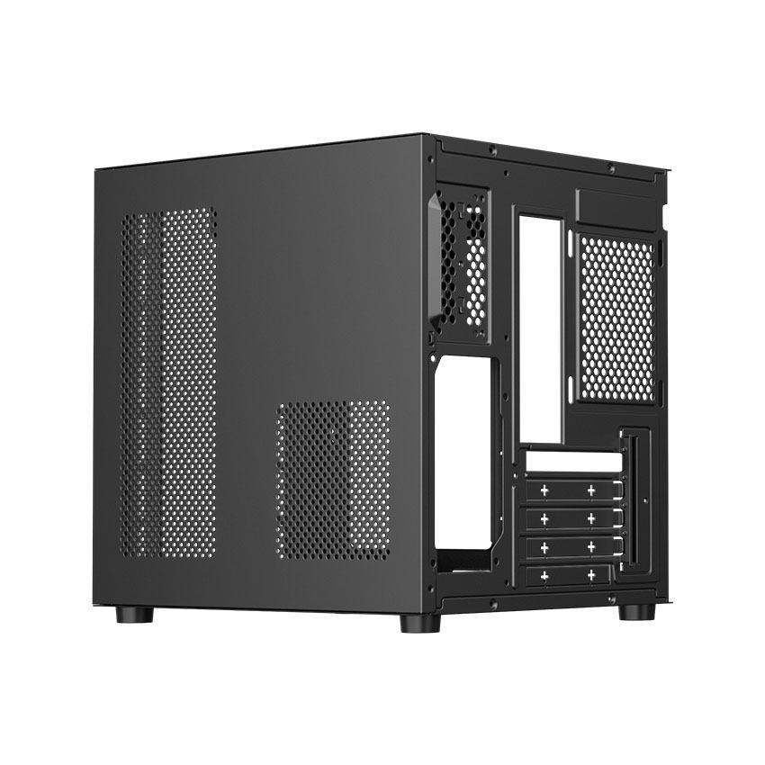 Vỏ Case VITRA PANORAMA S Black (MATX/Màu Đen/Rad 240)