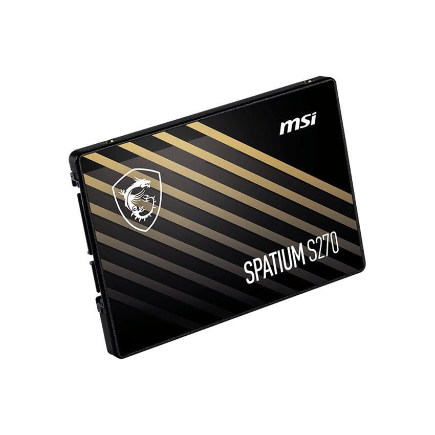 Ổ cứng SSD MSI SPATIUM S270 960GB SATA III 2.5 inch (Đọc 500MB/s, Ghi 400MB/s)