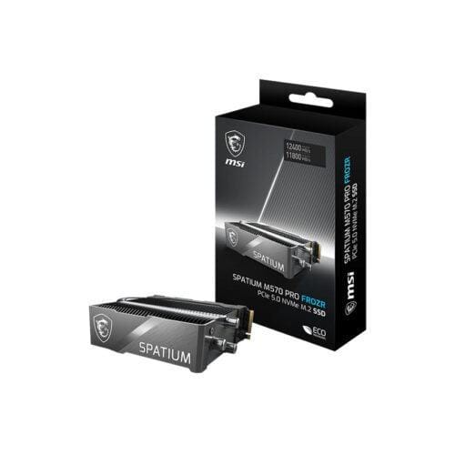 Ổ cứng SSD MSI SPATIUM M570 PRO 2TB NVMe M.2 2280 PCIe Gen 5 x 4 (Đọc 12400MB/s, Ghi 11800MB/s)