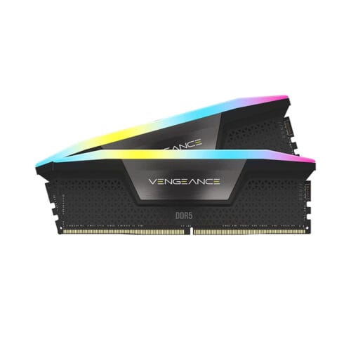 Ram Desktop Corsair Vengeance RGB (CMH64GX5M2B6000C38) 64GB (2x32GB) DDR5 6000MHz