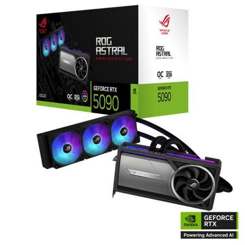 Trang chủ Card màn hình Asus ROG ASTRAL LC RTX 5090 32G GAMING GDDR7 OC
