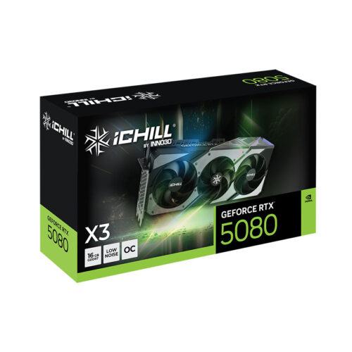Card màn hình INNO3D RTX 5080 iCHILL X3 (