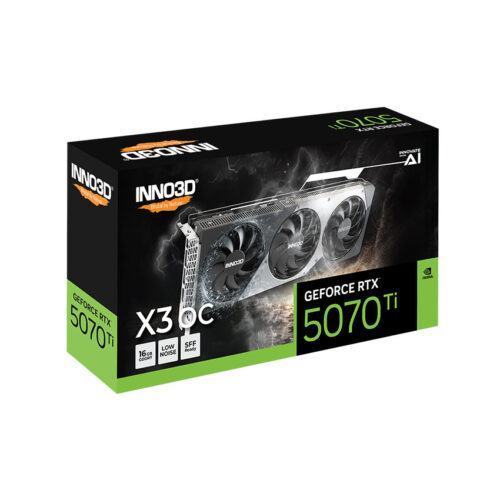 Card màn hình INNO3D RTX 5070 Ti X3 OC