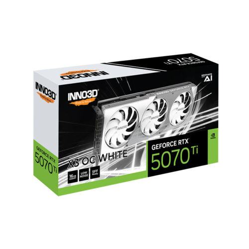 Card màn hình INNO3D RTX 5070 Ti X3 OC WHITE