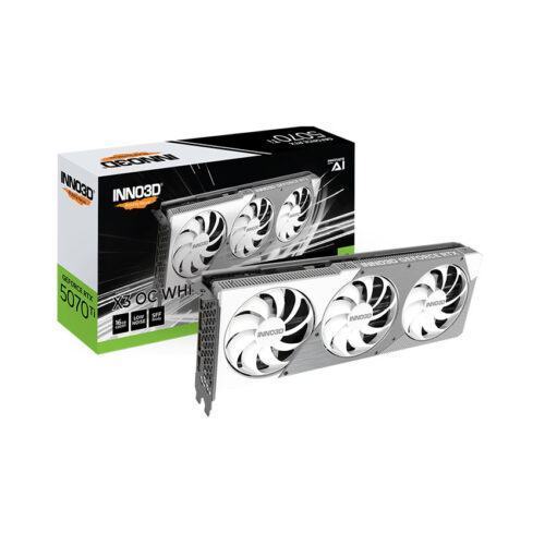 Card màn hình INNO3D RTX 5070 Ti X3 OC WHITE