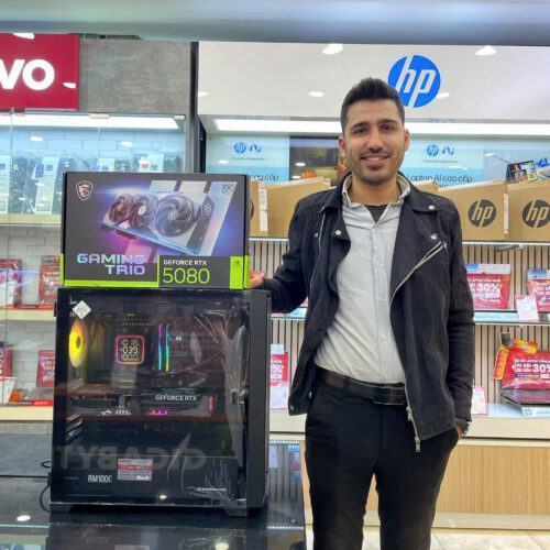 KHLMC Card màn hình MSI RTX 5080 16G GAMING TRIO O