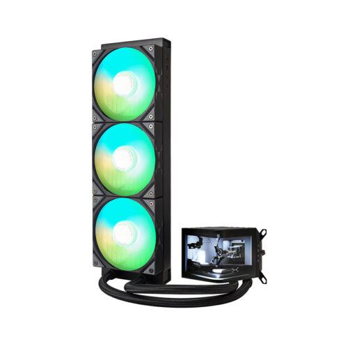 Tản nhiệt nước TRYX PANORAMA SE 360 ARGB (Màn AMOLED 6.5/Bơm ASETEK Adela)