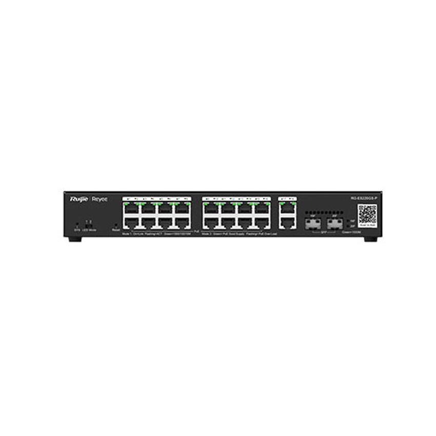 Switch RUIJIE RG-ES220GS-P (Layer 2 Smart Managed 20 Cổng 10/100/1000 PoE/PoE+)