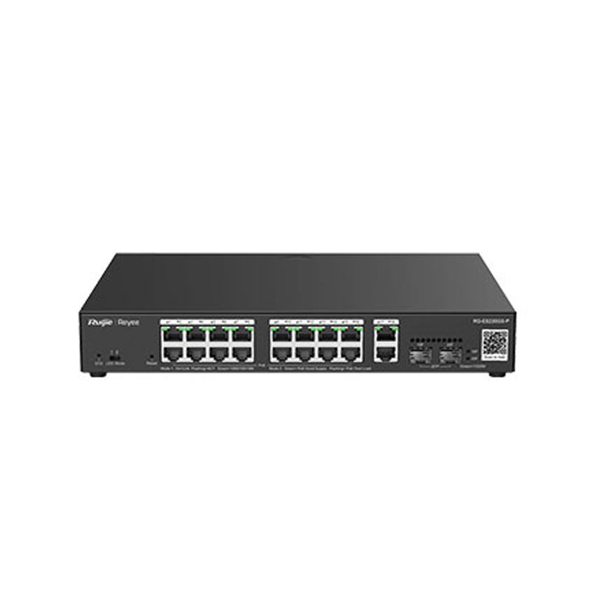 Switch RUIJIE  RG-ES220GS-P (Layer 2 Smart Managed 20 Cổng 10/100/1000 PoE/PoE+)