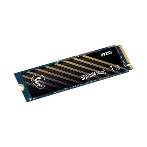 Ổ cứng SSD MSI SPATIUM M450 V1 1TB NVMe M.2 2280 PCIe Gen 4 x 4 (Đọc 3500MB/s, Ghi 2500MB/s)