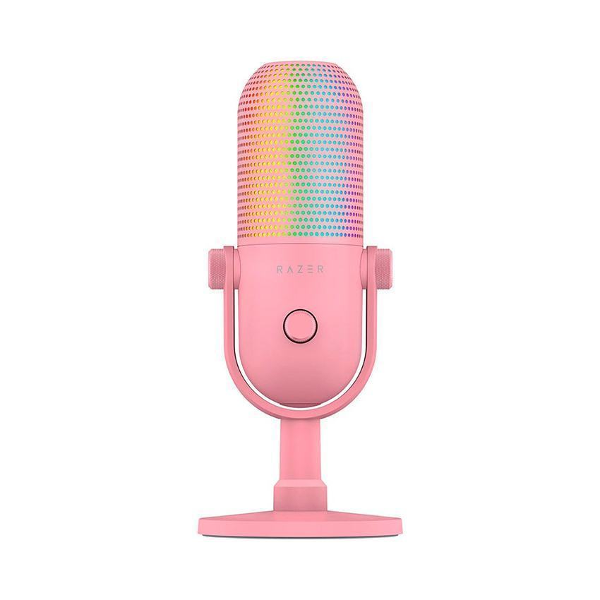 Thiết bị thu âm Razer Seiren V3 Chroma - Quartz Edition (RZ19-05060300-R3M1)