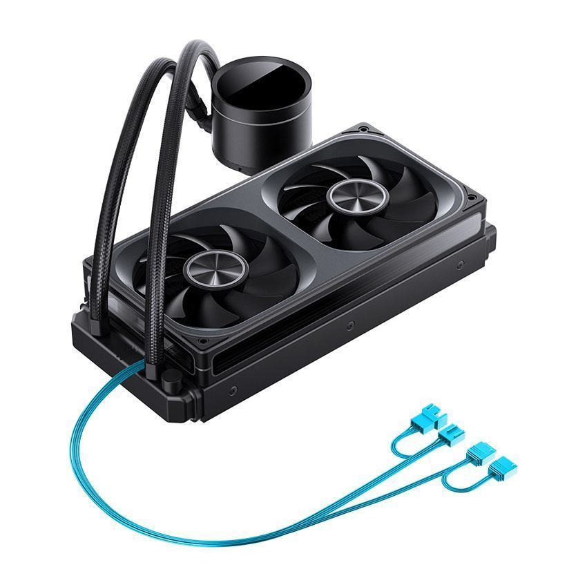 Tản nhiệt nước AIO Jonsbo TH-240 ARGB Black (LCD hiển thị nhiệt độ) (
