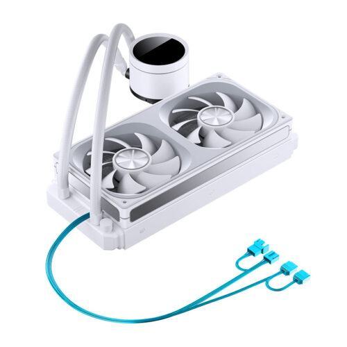 Tản nhiệt nước AIO Jonsbo TH-240 ARGB White (LCD hiển thị nhiệt độ) (