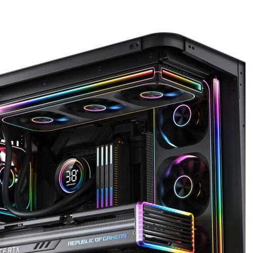 Tản nhiệt nước AIO Jonsbo TH-360 ARGB Black (LCD hiển thị nhiệt độ)