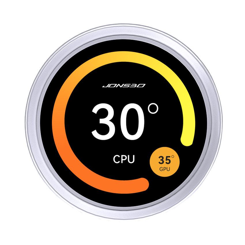 Tản nhiệt nước AIO Jonsbo TF2-360SC ARGB White (LCD)