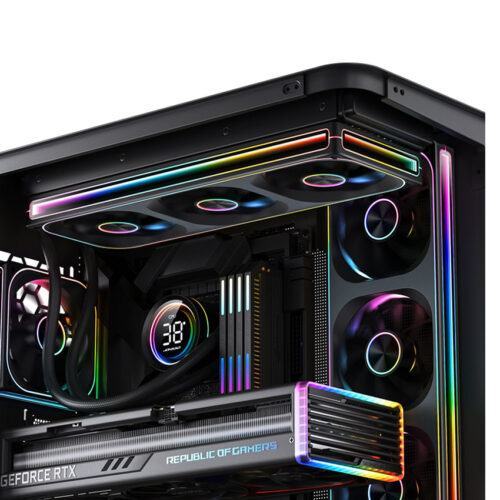 Fan Case Tản Nhiệt Jonsbo ZA-120B BLACK LED ARGB infinity