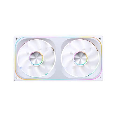 Fan Case Tản Nhiệt Jonsbo ZA-240WR WHITE LED ARGB infinity (Cánh ngược)