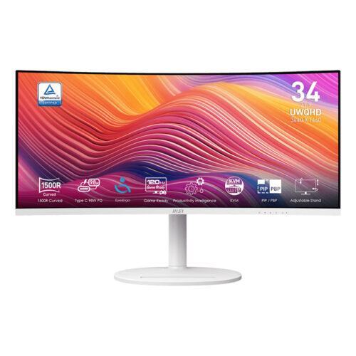 Màn hình MSI MD342CQPW (34 inch/UWQHD/VA/120Hz/1ms/Loa/USB-C/Cong)