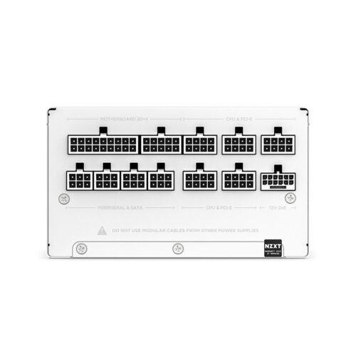 Nguồn máy tính NZXT C1200 Gold ATX 3.1 White-1200W (PA-2G2BW-EU)