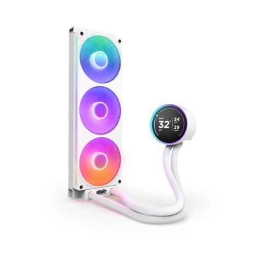 Tản nhiệt nước NZXT KRAKEN ELITE 360 RGB V2 White (RL-KR36E-W2)