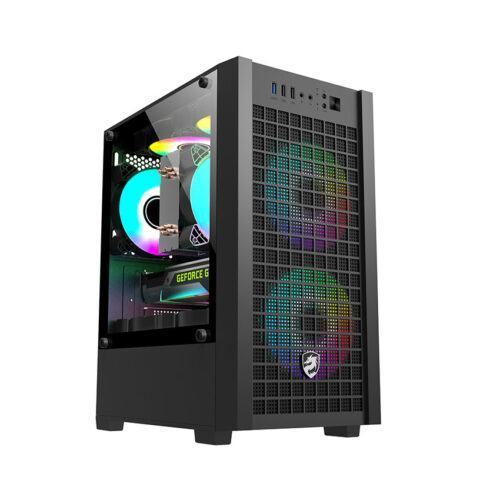 Vỏ Case VITRA CRUISE VX1 BLACK 3F (mATX/3Fan RGB)
