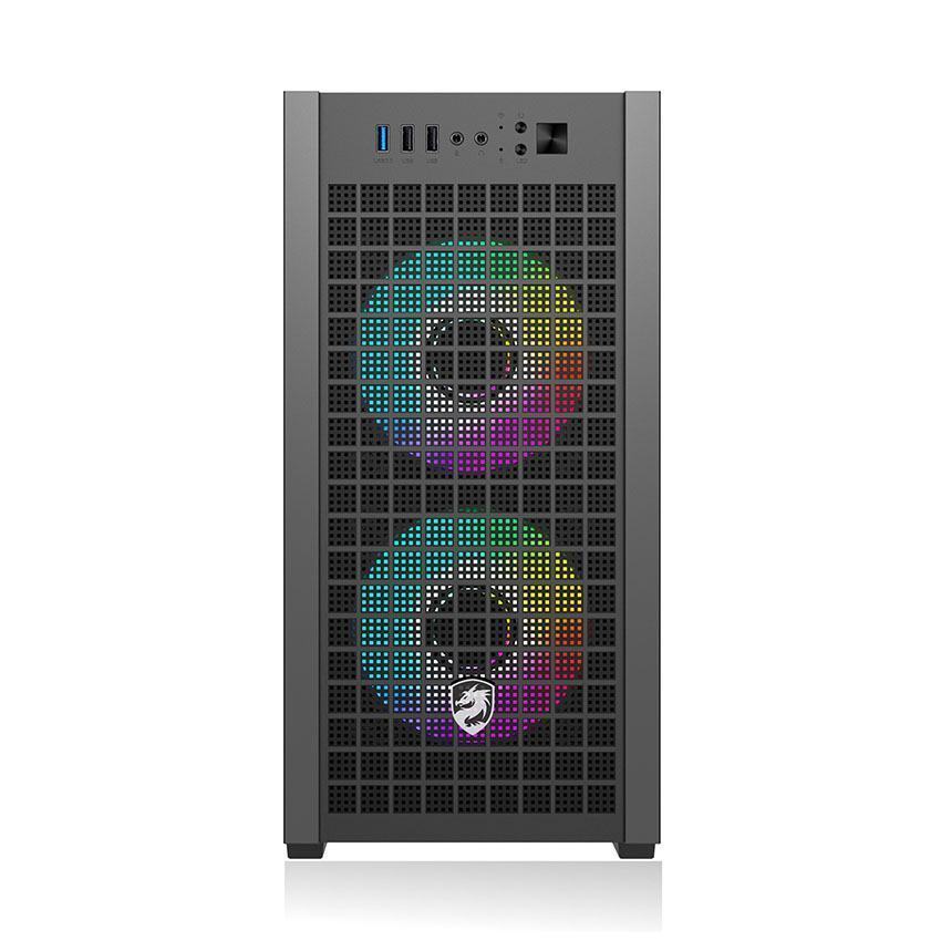 Vỏ Case VITRA CRUISE VX1 BLACK 3F (mATX/3Fan RGB
