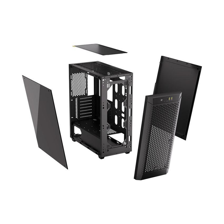 Vỏ máy tính Corsair 480T AIRFLOW Black (ATX/Mid tower)