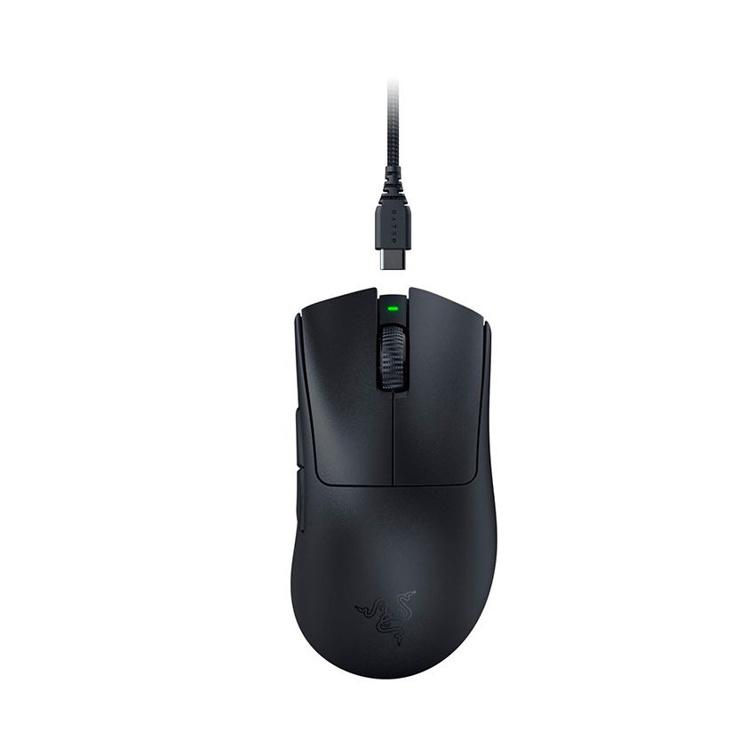Chuột Razer DeathAdder V3 Pro và thiết bị chuyển đổi Razer HyperPolling Wireless Dongle