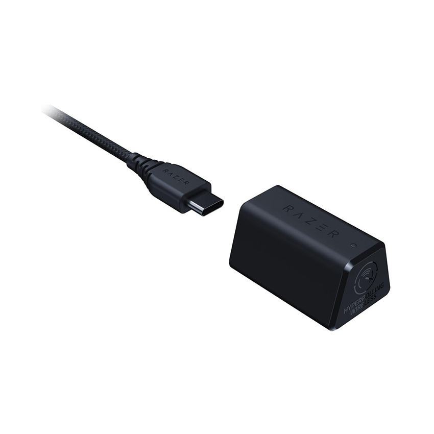 Chuột Razer DeathAdder V3 Pro và thiết bị chuyển đổi Razer HyperPolling Wireless Dongle