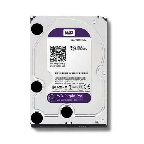 Ổ cứng HDD WD Purple Pro 14TB 3.5 inch, 7200RPM,SATA, 512MB Cache (WD142PURP)