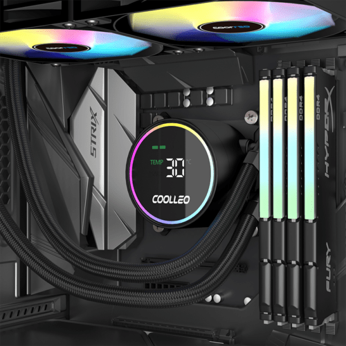 Tản nhiệt nước AIO COOLLEO ICE FAIRY 360 DIG BK