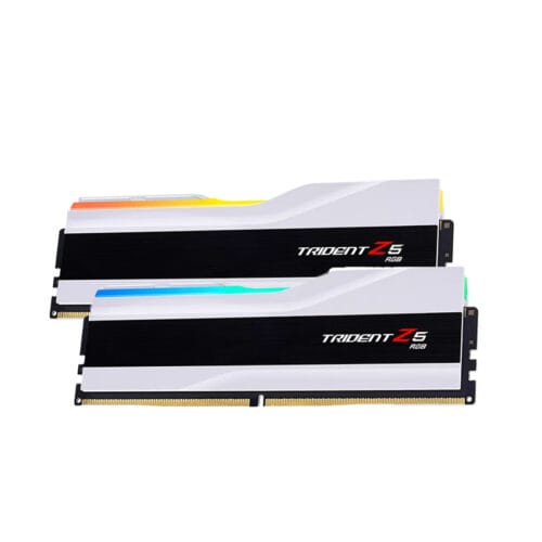 Ram Desktop Gskill Trident Z5 RGB WHITE (F5-6400J3239F48GX2-TZ5RW) 96GB (2x48GB) DDR5 6400Mhz