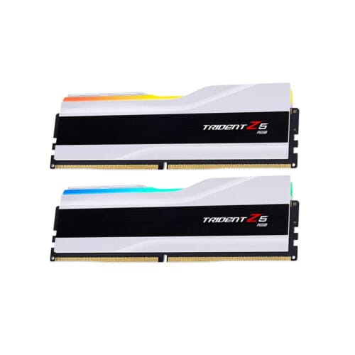 Ram Desktop Gskill Trident Z5 RGB WHITE (F5-6400J3239F48GX2-TZ5RW) 96GB (2x48GB) DDR5 6400Mhz