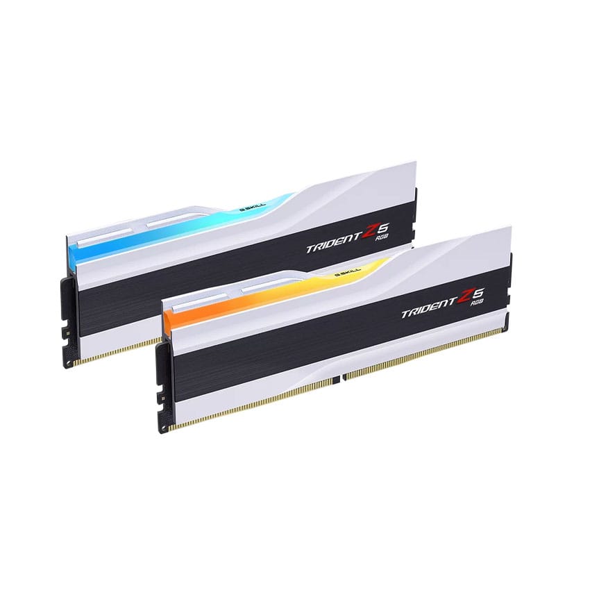 Ram Desktop Gskill Trident Z5 RGB WHITE (F5-6400J3239F48GX2-TZ5RW) 96GB (2x48GB) DDR5 6400Mhz