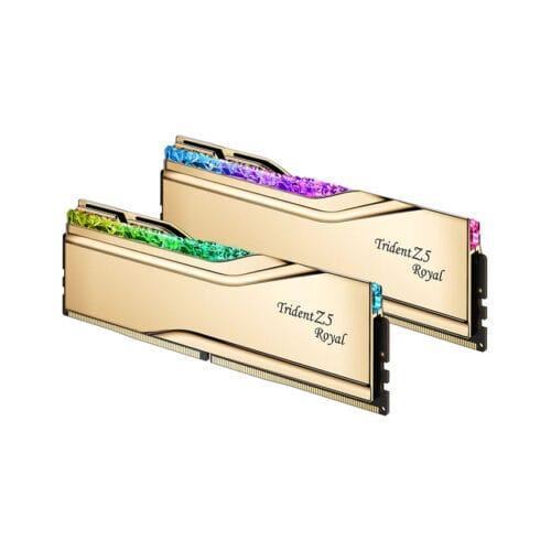 Ram Desktop Gskill Trident Z5 ROYAL NEO RGB GOLD (F5-6400J3039G16GX2-TR5NG) 32GB (2x 16GB) DDR5 6400Mhz