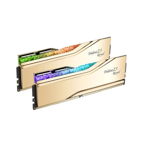 Ram Desktop Gskill Trident Z5 ROYAL NEO RGB GOLD (F5-6400J3039G16GX2-TR5NG) 32GB (2x 16GB) DDR5 6400Mhz