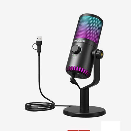 Microphone Maono DM30 RGB (Màu Đen)