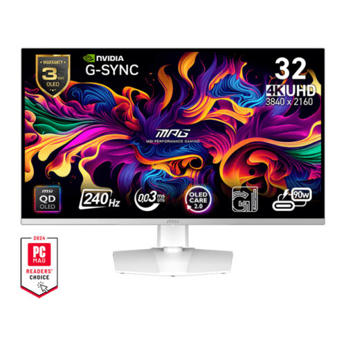 Trang chủ Màn hình MSI MPG 321URXW QD-OLED (31.5 inch/UHD/QD OLED/240Hz/0.03ms/USB-C 90W)