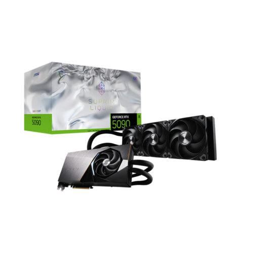 Card màn hình MSI RTX 5090 SUPRIM LIQUID SOC 32GB
