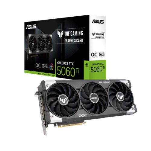 Card màn hình Asus TUF RTX 5060 Ti 16G OC GAMING