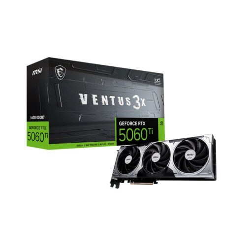 Card màn hình MSI RTX 5060 Ti 16G VENTUS 3X OC