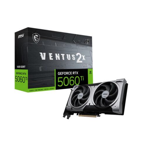 Card màn hình MSI RTX 5060 Ti 16G VENTUS 2X PLUS