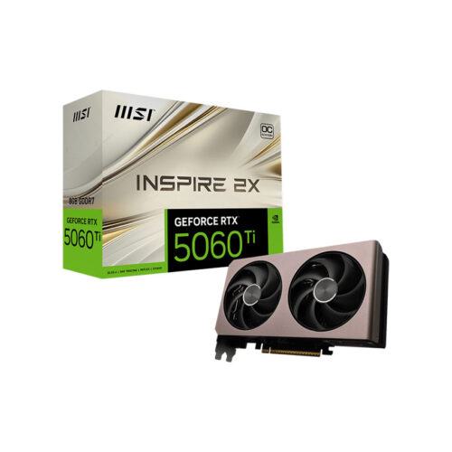 Card màn hình MSI RTX 5060 Ti 8G INSPIRE 2X OC