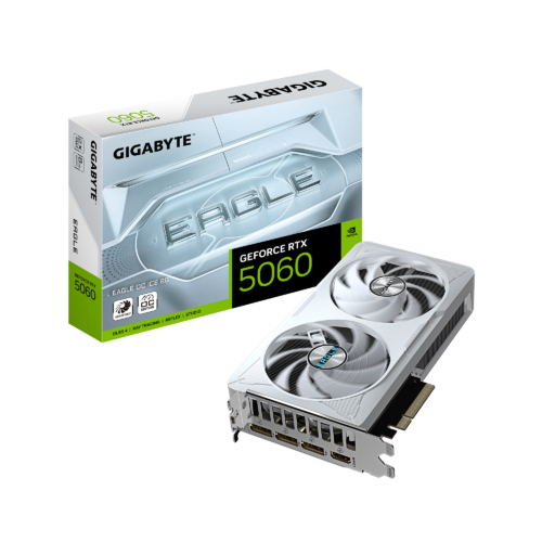 Card màn hình Gigabyte RTX 5060 EAGLEOC ICE-8GD (GV-N5060EAGLEOC ICE-8GD)