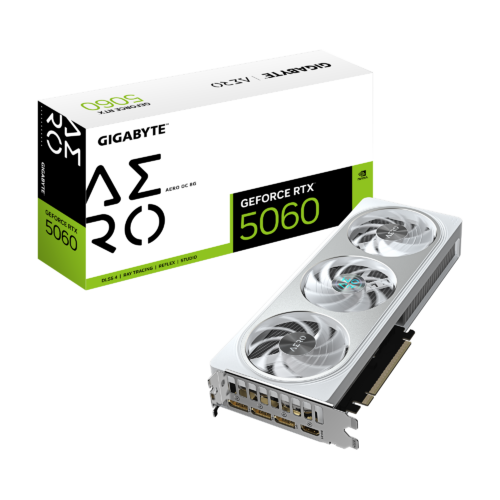 Card màn hình Gigabyte RTX 5060 AERO OC-8GD (GV-N5060AERO OC-8GD)