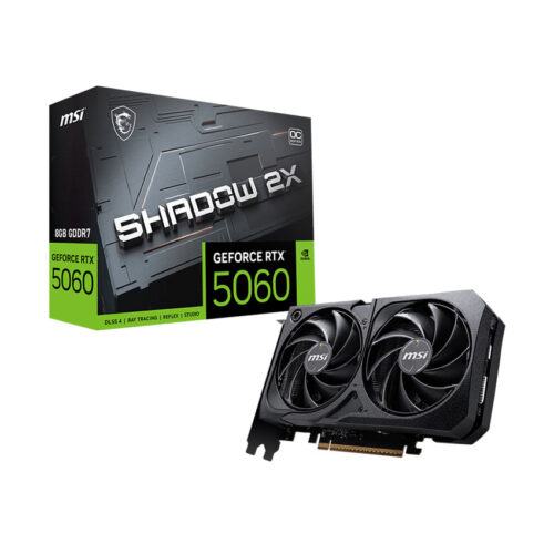 Card màn hình MSI RTX 5060 8G SHADOW OC 2X GDDR7